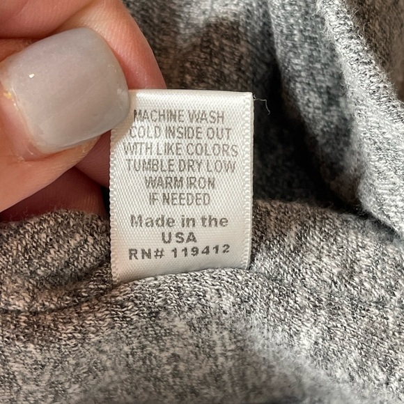 MONROW Gray Bodycon Mini Dress size Small Short Sleeves - Picture 14 of 14